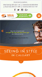 Mobile Screenshot of blinkeyewear.ca